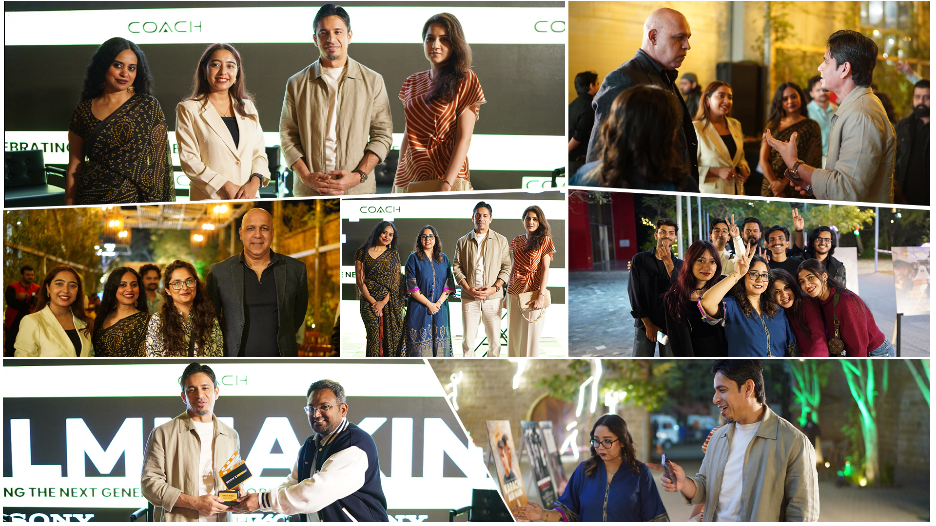 Burhan Mirza at the Sony x The Coach360 screening event