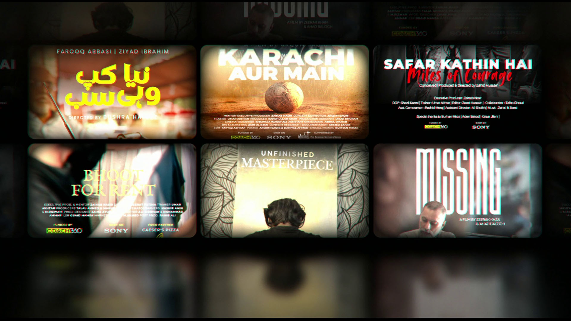 Filmmaking and beyond